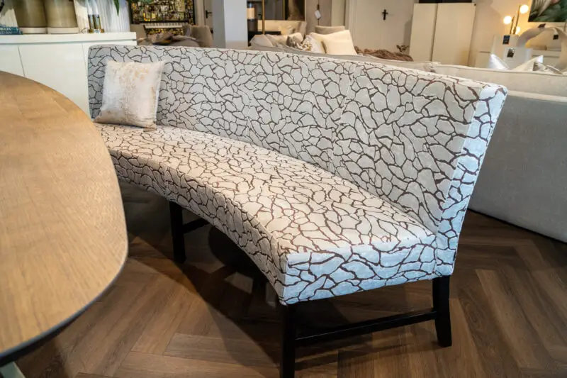 Eetbank Diego | Comfortabel, Curved & Chic - Afbeelding 13