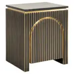 Richmond - Nachtkastje Les Arcs 1-deur (Brushed Gold)