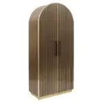 Richmond - Wandkast Les Arcs 2-deurs (Brushed Gold)