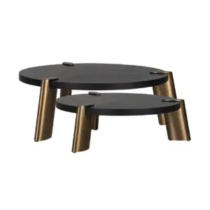 - Salontafel Brody set van 2 (Charcoal)