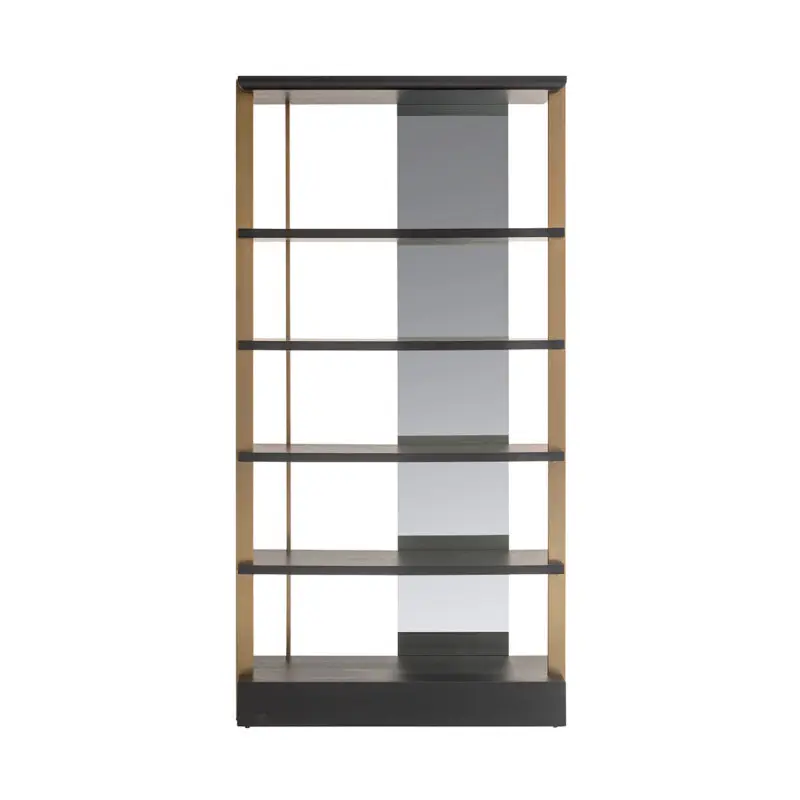 - Wandkast Rigley met spiegel (Charcoal)