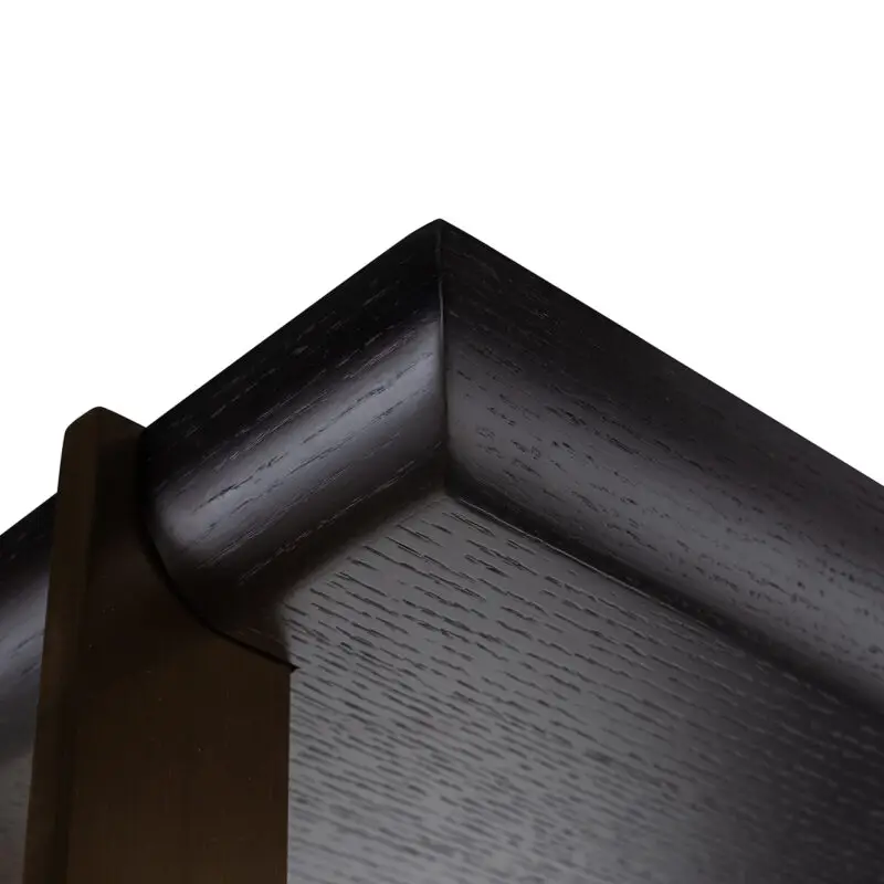 - Wandkast Rigley met spiegel (Charcoal)