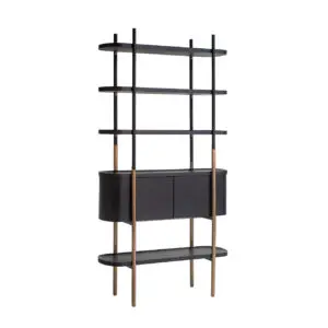 - Wandkast Jameson 2-deuren 4-planken (Charcoal)