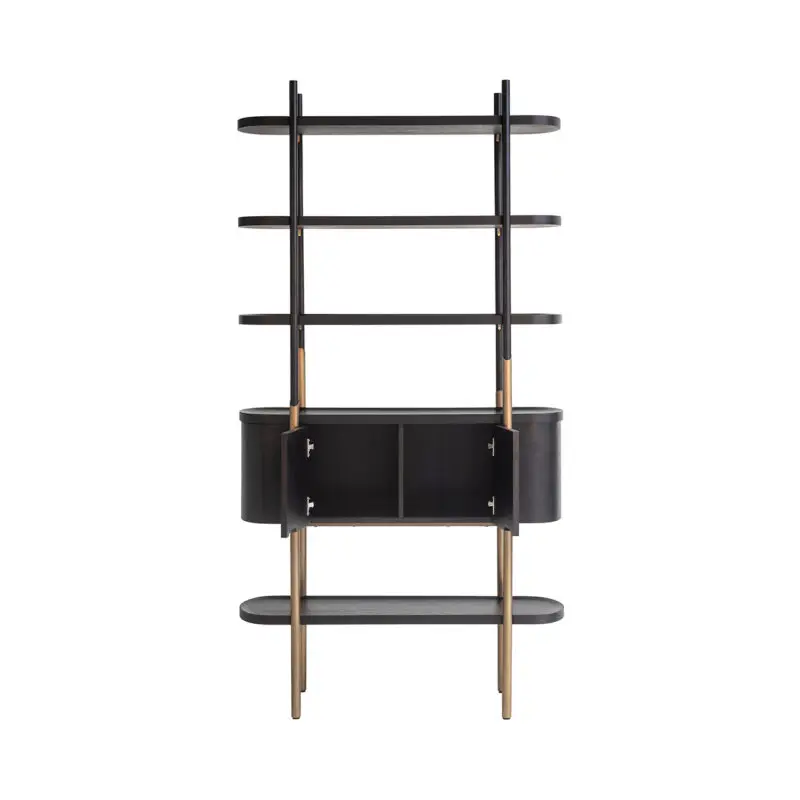 - Wandkast Jameson 2-deuren 4-planken (Charcoal)