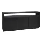 - Dressoir Oakura 3-deuren (Black)
