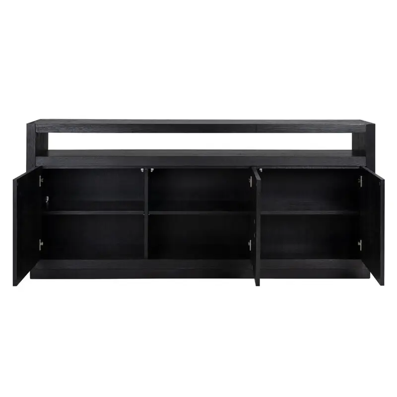 - Dressoir Oakura 3-deuren (Black)