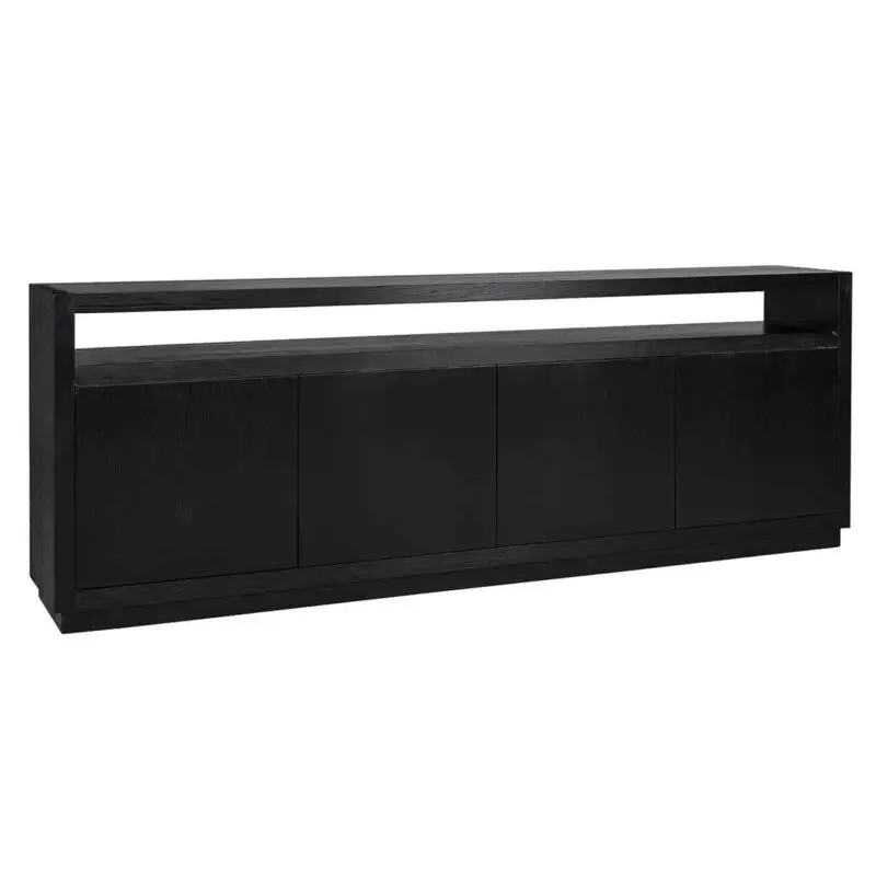 - Dressoir Oakura 4-deuren (Black)