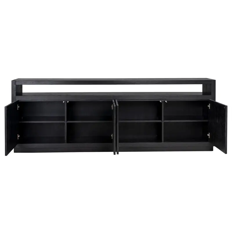 - Dressoir Oakura 4-deuren (Black)