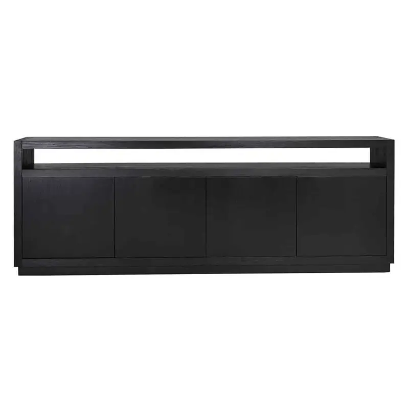 - Dressoir Oakura 4-deuren (Black)