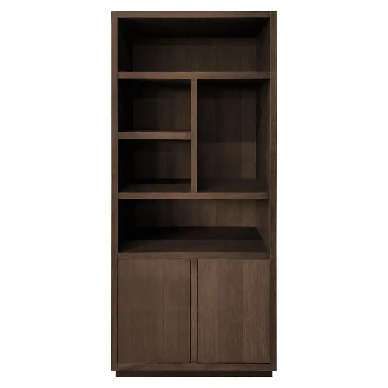 - Boekenkast Oakura 2-deuren (Brown)