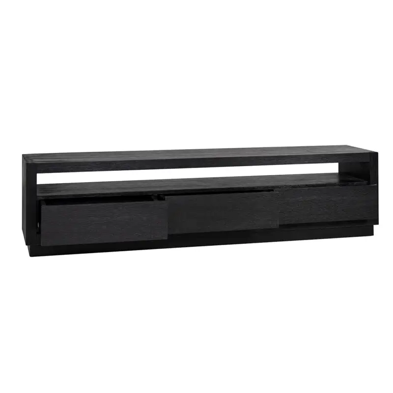 - TV-dressoir Oakura 3-laden (Black)