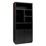 - Boekenkast Oakura 2-deuren (Black)