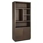 - Boekenkast Oakura 2-deuren (Brown)