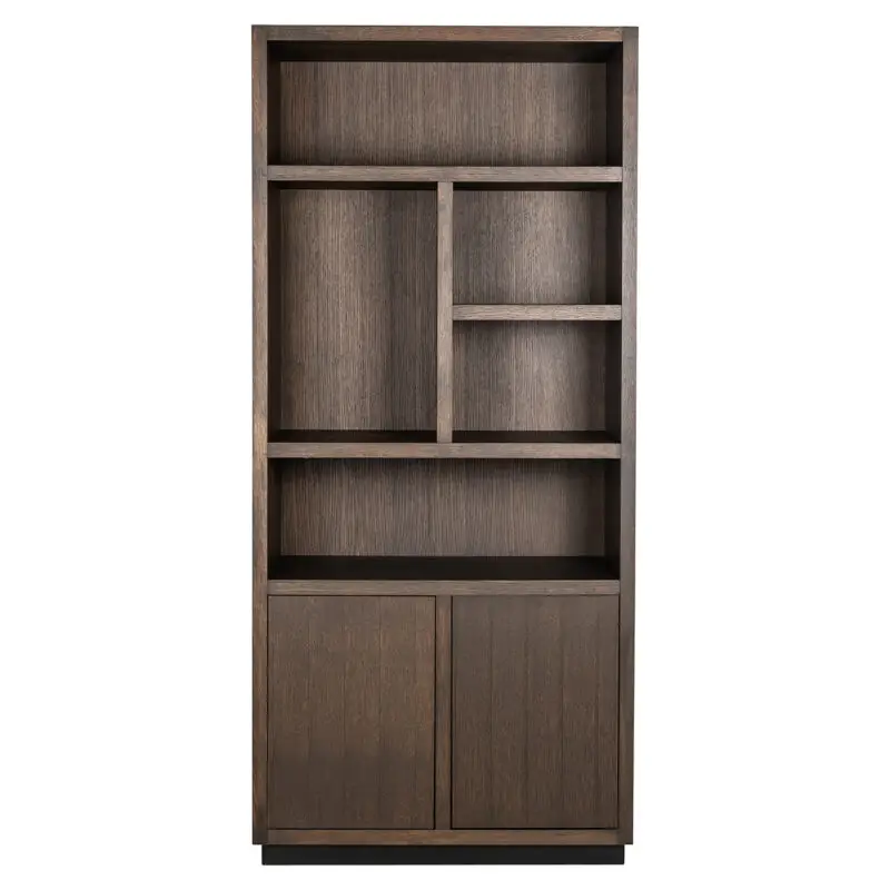 - Boekenkast Oakura 2-deuren (Brown)