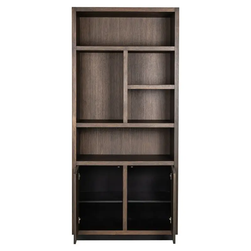 - Boekenkast Oakura 2-deuren (Brown)