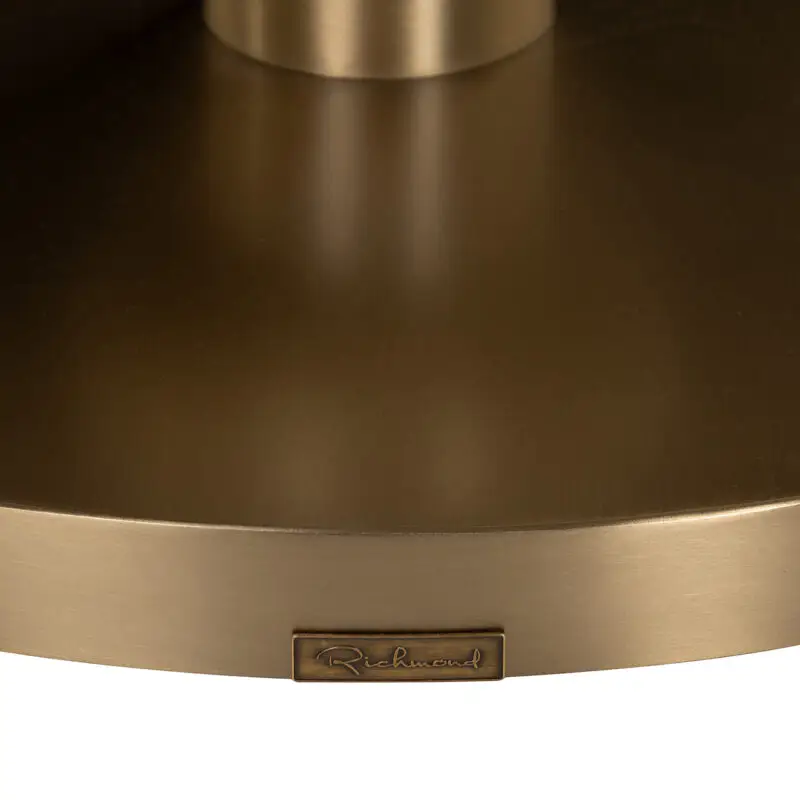 - Bistrotafel Witlox 75Ø (Black/gold)