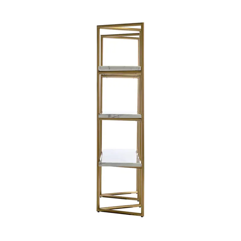 - Wandkast Lagrand gold met 3 planken (Gold)
