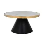 - Salontafel Odin 80Ø  (Gold)
