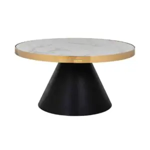 - Salontafel Odin 80Ø  (Gold)