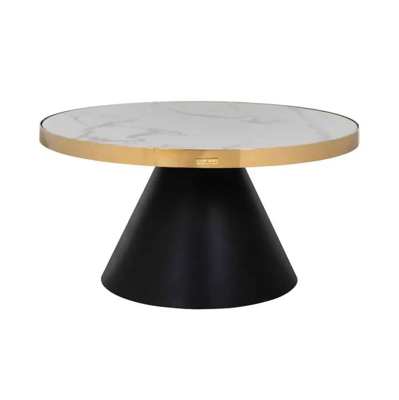 - Salontafel Odin 80Ø  (Gold)