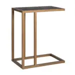 - Sofa tafel Blackbone brass (Black rustic)
