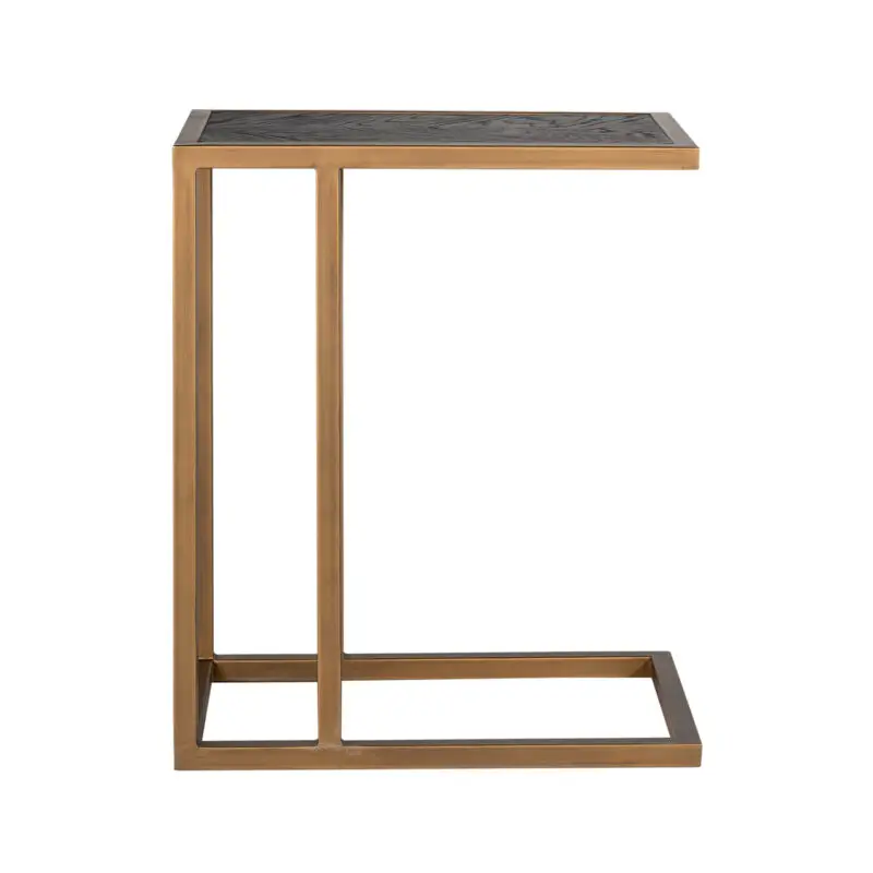 - Sofa tafel Blackbone brass (Black rustic)