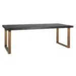 - Eettafel Blackbone brass 220 (Black rustic)