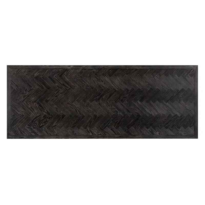 - Eettafel Blackbone brass 260 (Black rustic)