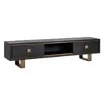 - TV-dressoir Hunter 2-laden (Black rustic)