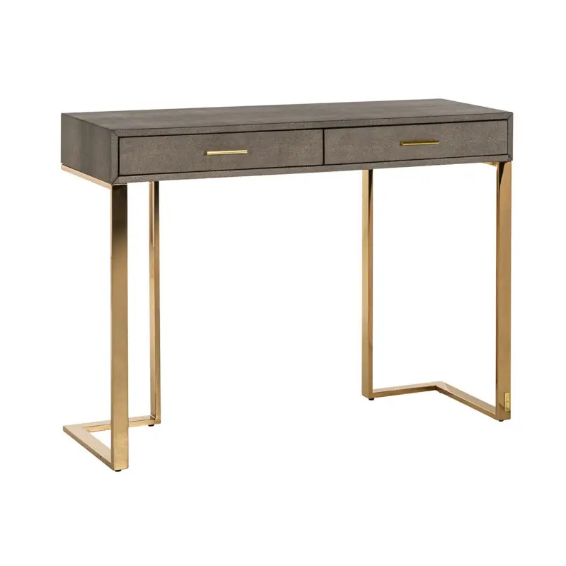 - Wandtafel Marie-Lou 2-laden (Gold)