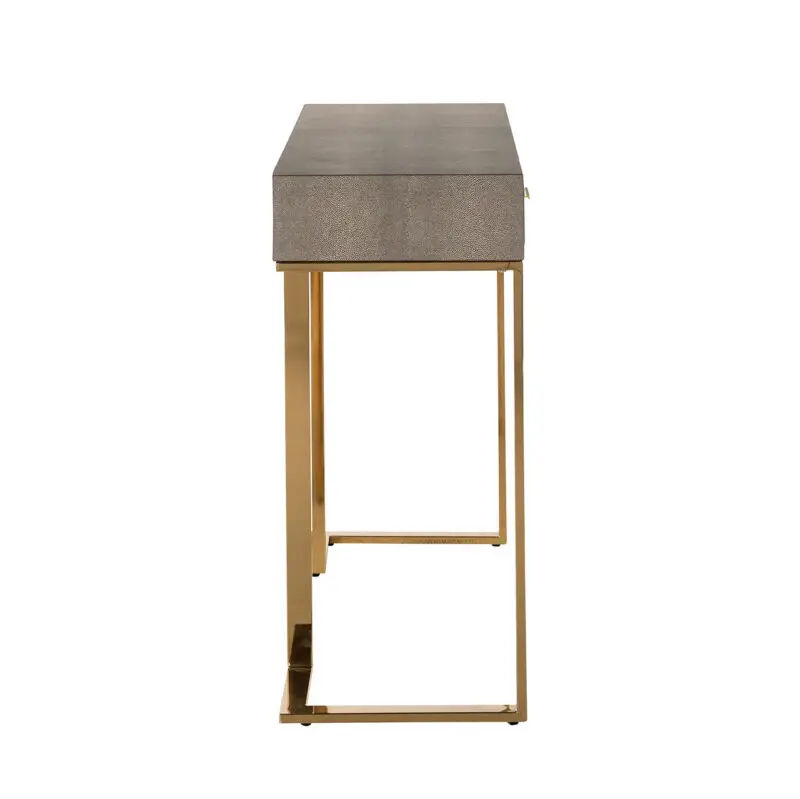 - Wandtafel Marie-Lou 2-laden (Gold)