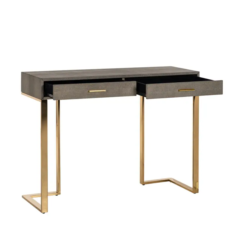 - Wandtafel Marie-Lou 2-laden (Gold)
