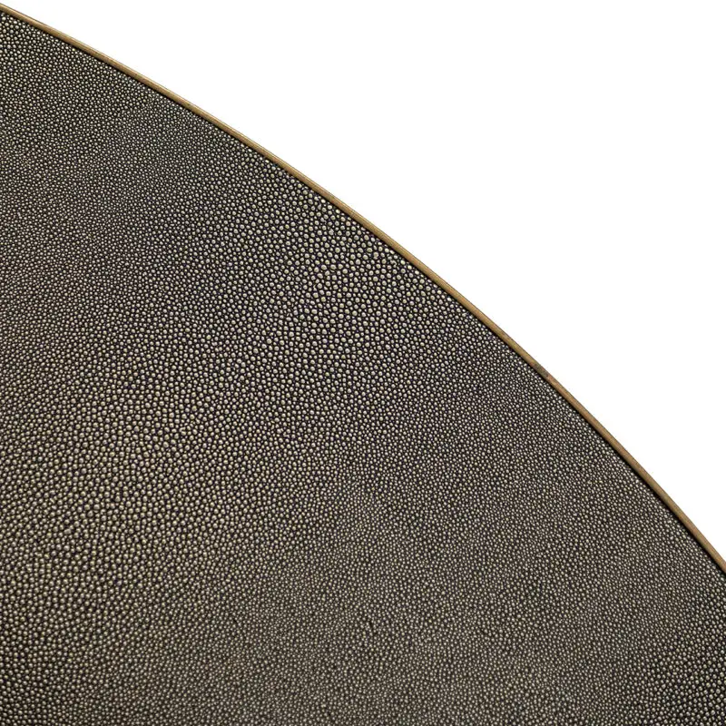 - Eettafel Bloomville 140Ø (Black/gold)