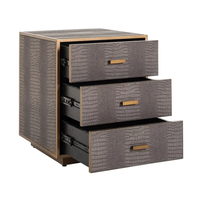 - Ladenkast Classio 3-laden  (Brushed Gold)