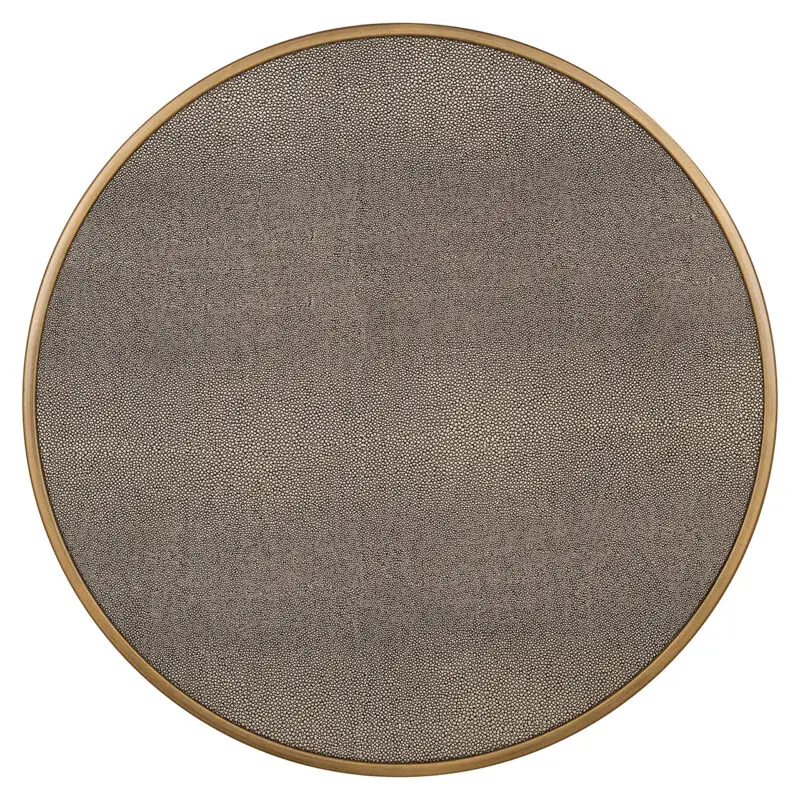 - Bijzettafel Bloomville met glas set van 2 (Gold)