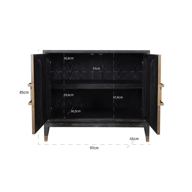 - Dressoir Bloomville 2-deuren (Brown)