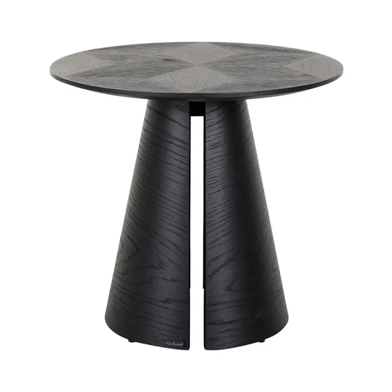- Bijzettafel Blax 585Ø (Black)