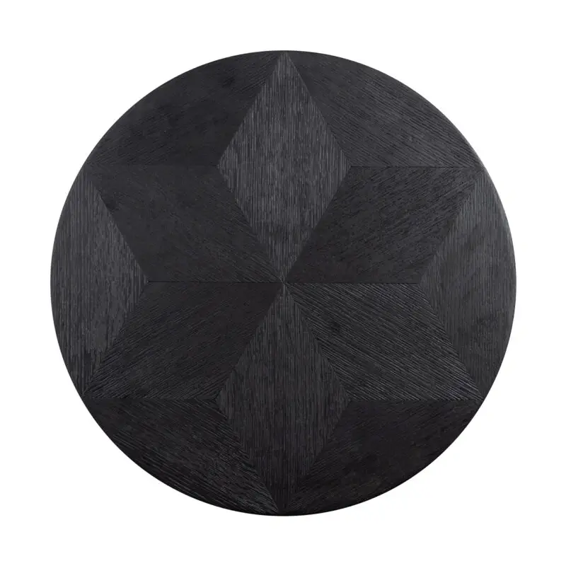 - Bijzettafel Blax 585Ø (Black)
