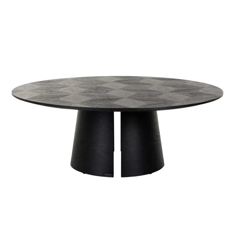 - Salontafel Blax 110Ø (Black)