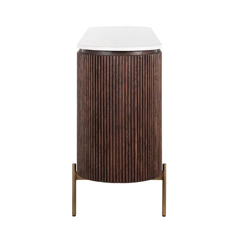 - Dressoir Barkley 3-deuren  (Brushed Gold)