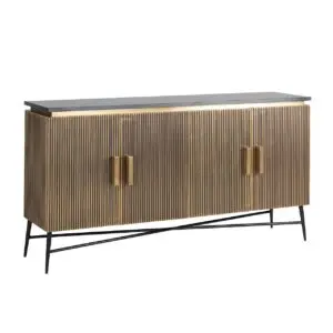 - Dressoir Ironville 4-deuren (Gold)