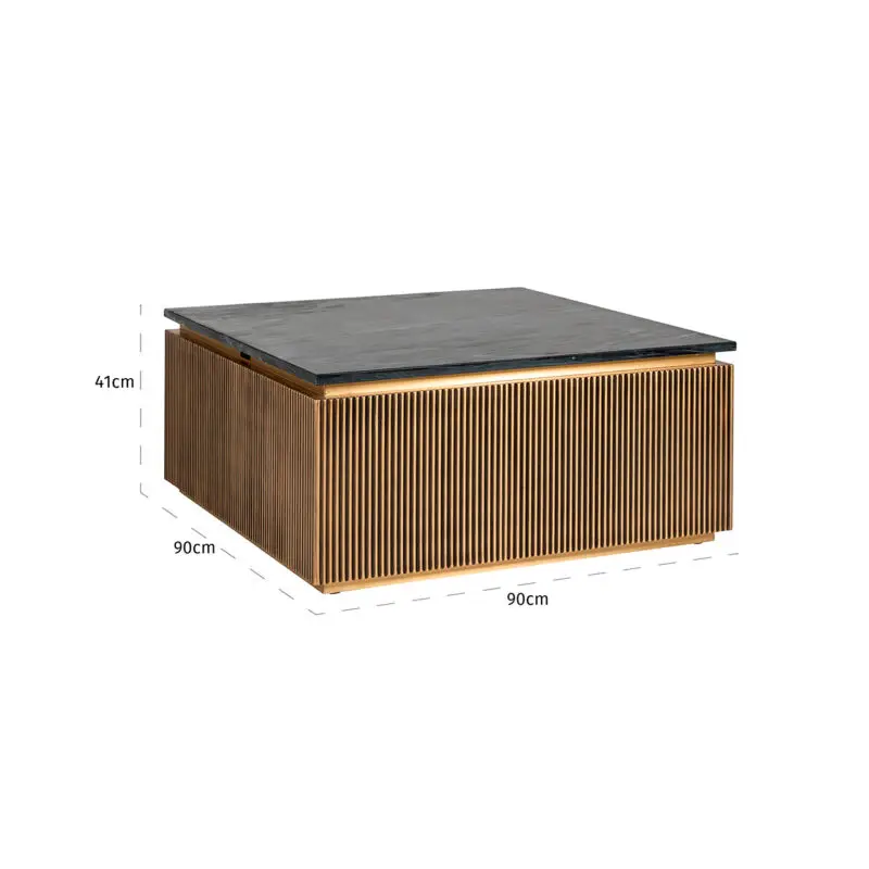 - Salontafel Ironville (Gold)