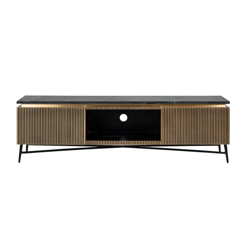 - TV-dressoir Ironville 2-deuren (Gold)