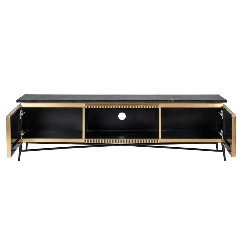 - TV-dressoir Ironville 2-deuren (Gold)