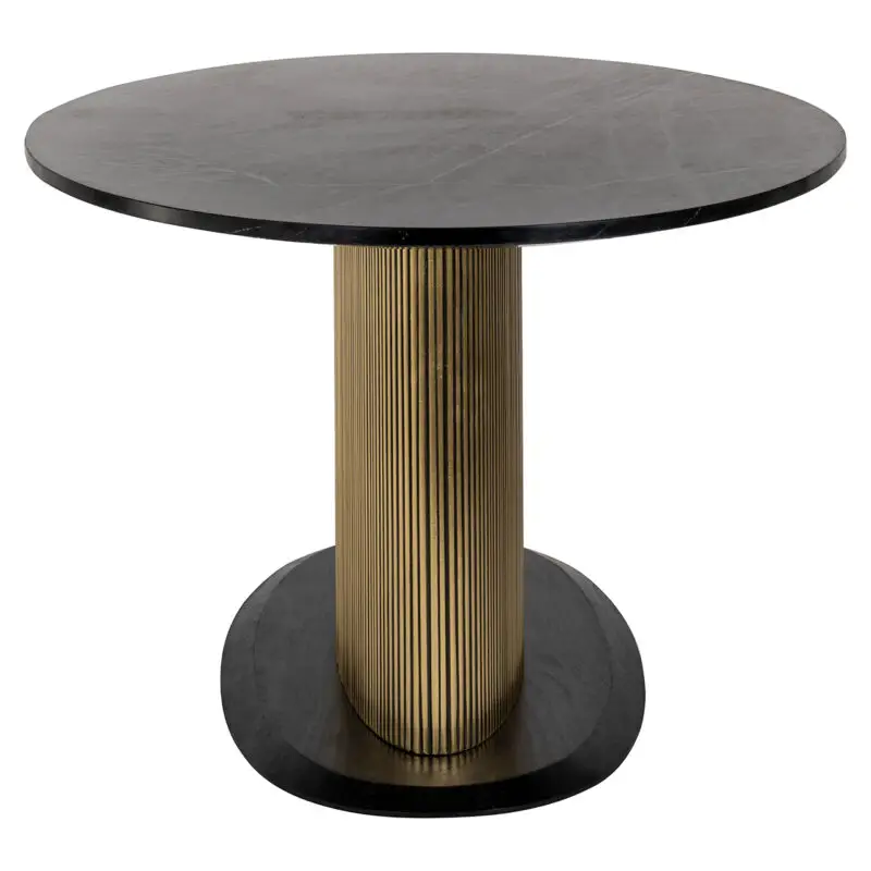 - Eettafel Ironville ovaal 235 (Black/gold)