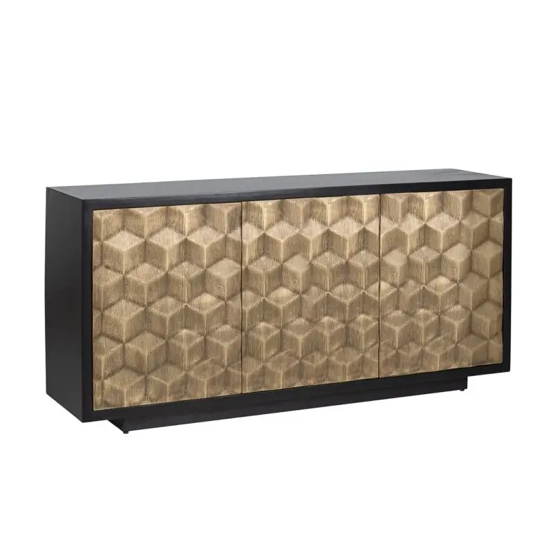 - Dressoir Esher 3-deuren (Black)