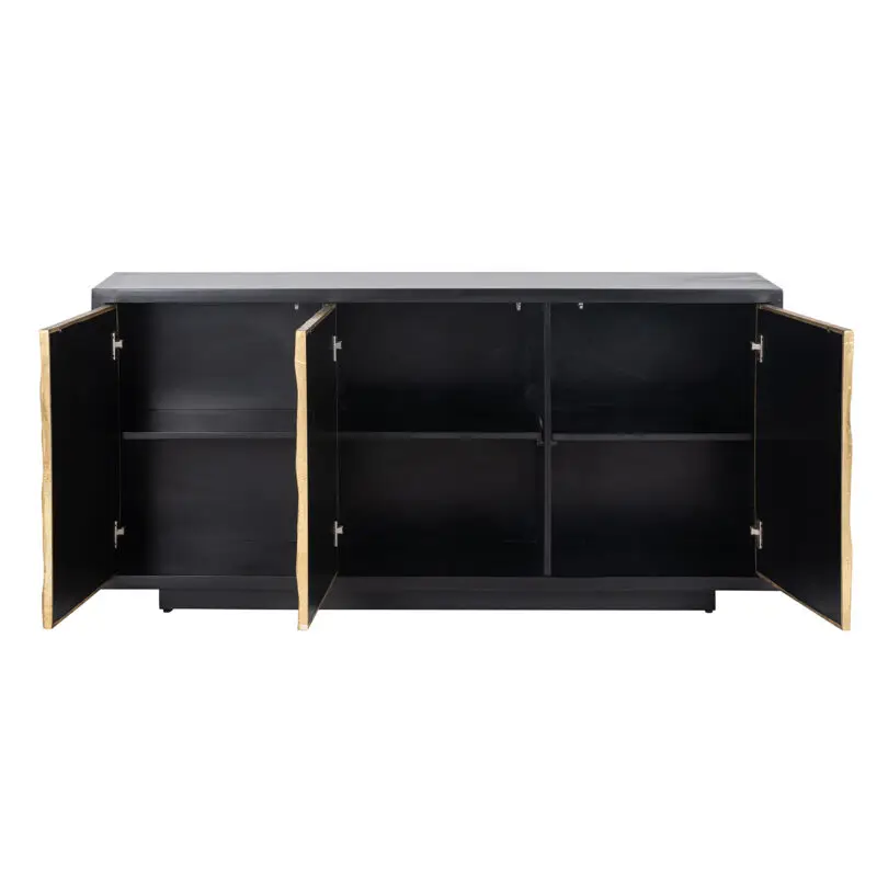 - Dressoir Esher 3-deuren (Black)