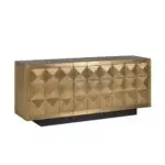 - Dressoir Collada 3-deuren (Brushed Gold)
