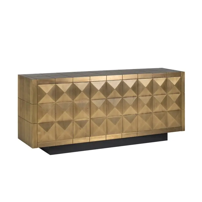 - Dressoir Collada 3-deuren (Brushed Gold)