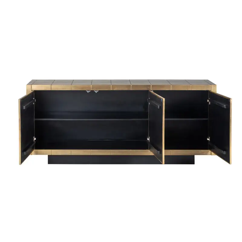 - Dressoir Collada 3-deuren (Brushed Gold)